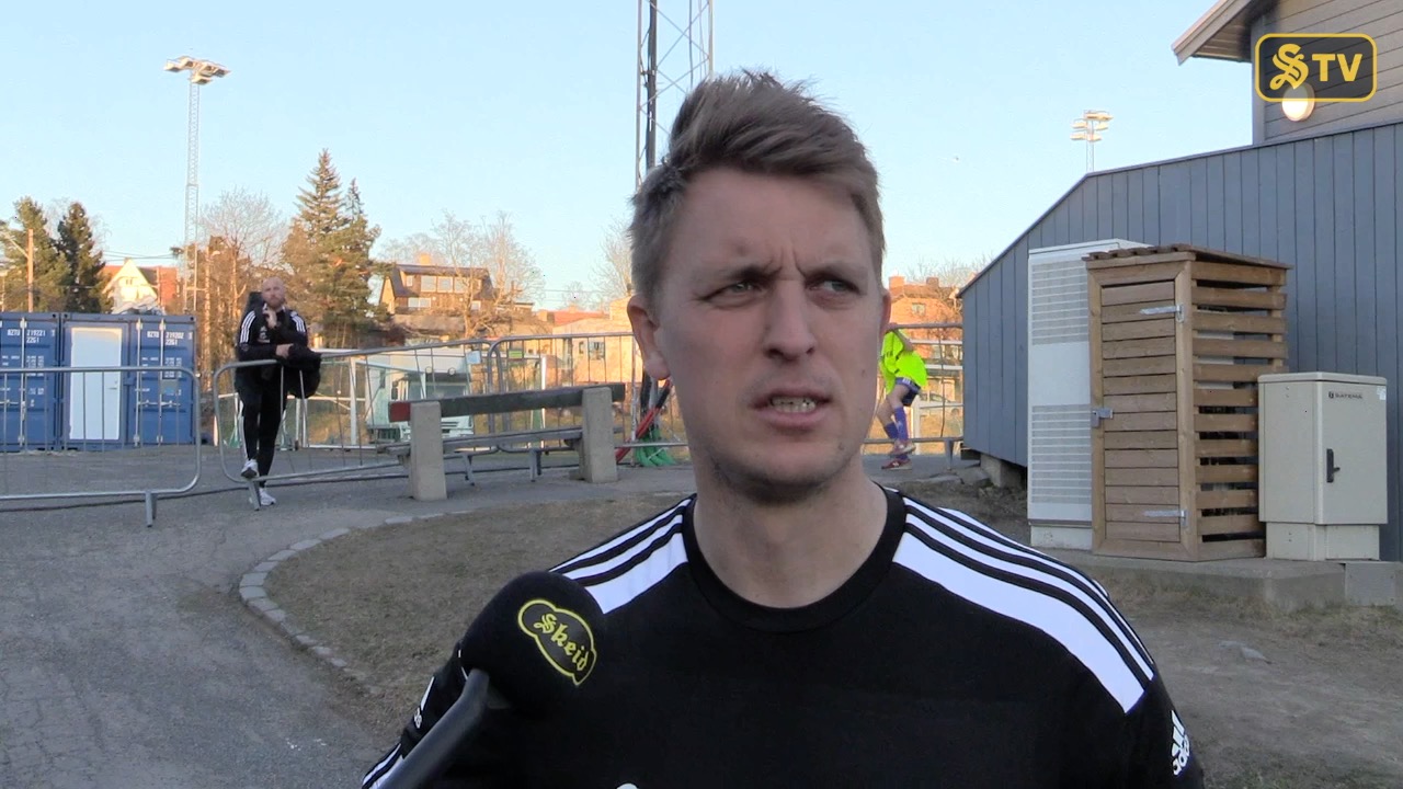 Intervju med Gard Holme etter Skeid - Brann